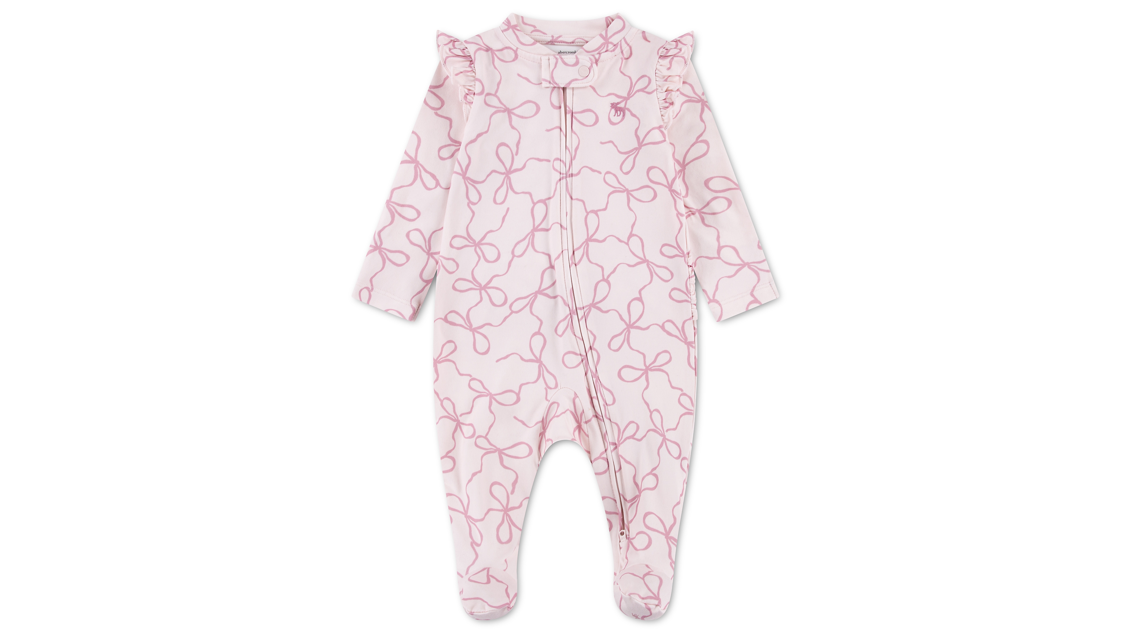 abercrombie kids Baby Girls' Ruffle Footed Coverall