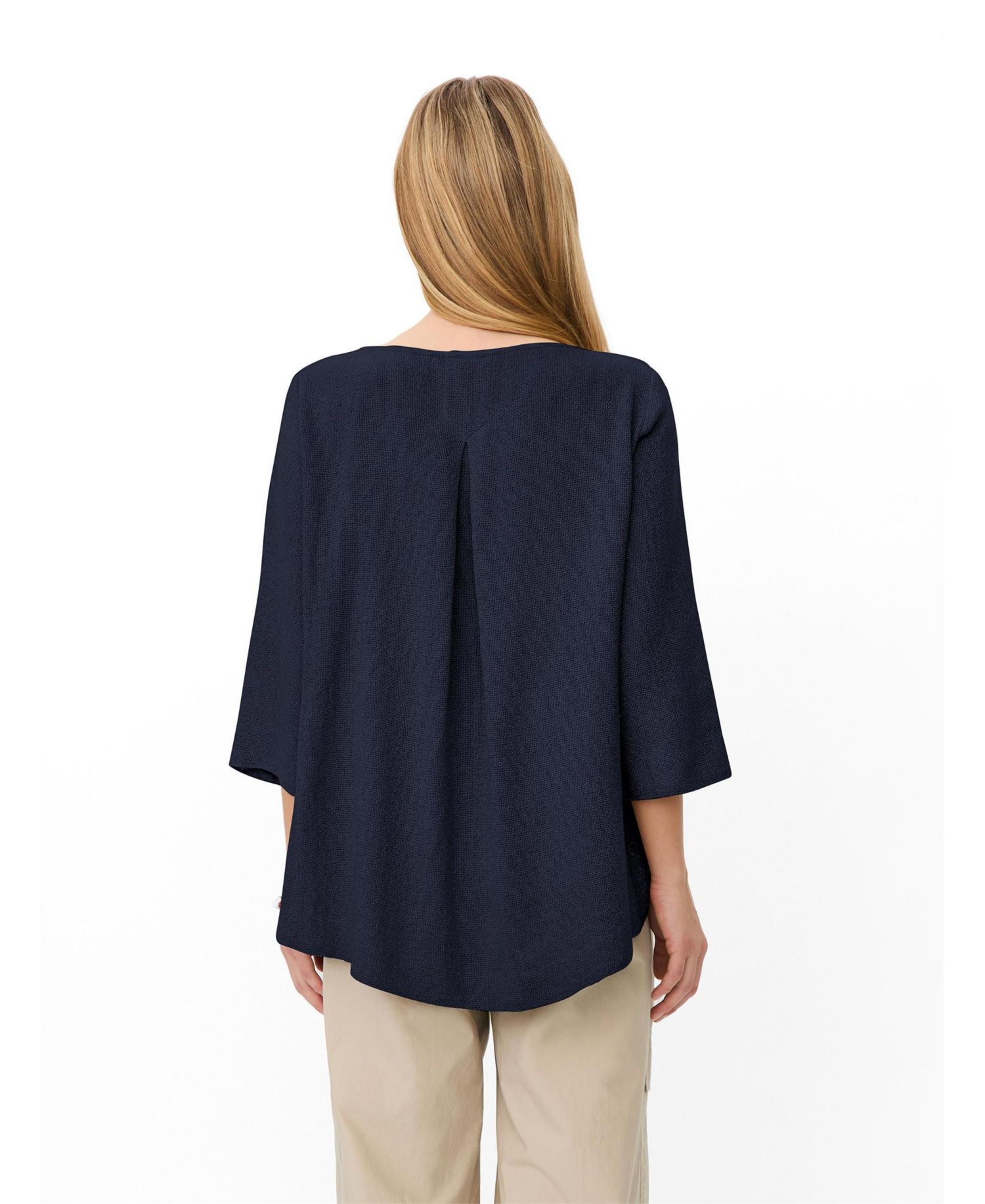 Women's Dovinia 3/4 Sleeve Round Neck Blouse