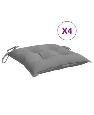 Chair Cushions 4 pieces 15.7"x15.7"x2.8" Oxford Fabric