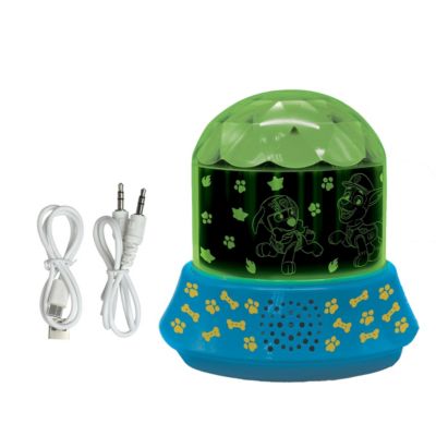 Nightlight with Speaker, Projections, Kaleidoscopic Ceiling Lights, Auxiliary Plug, Rechargeable, NLJ035PA