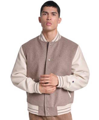 Men's Wool Blend Varsity Jacket