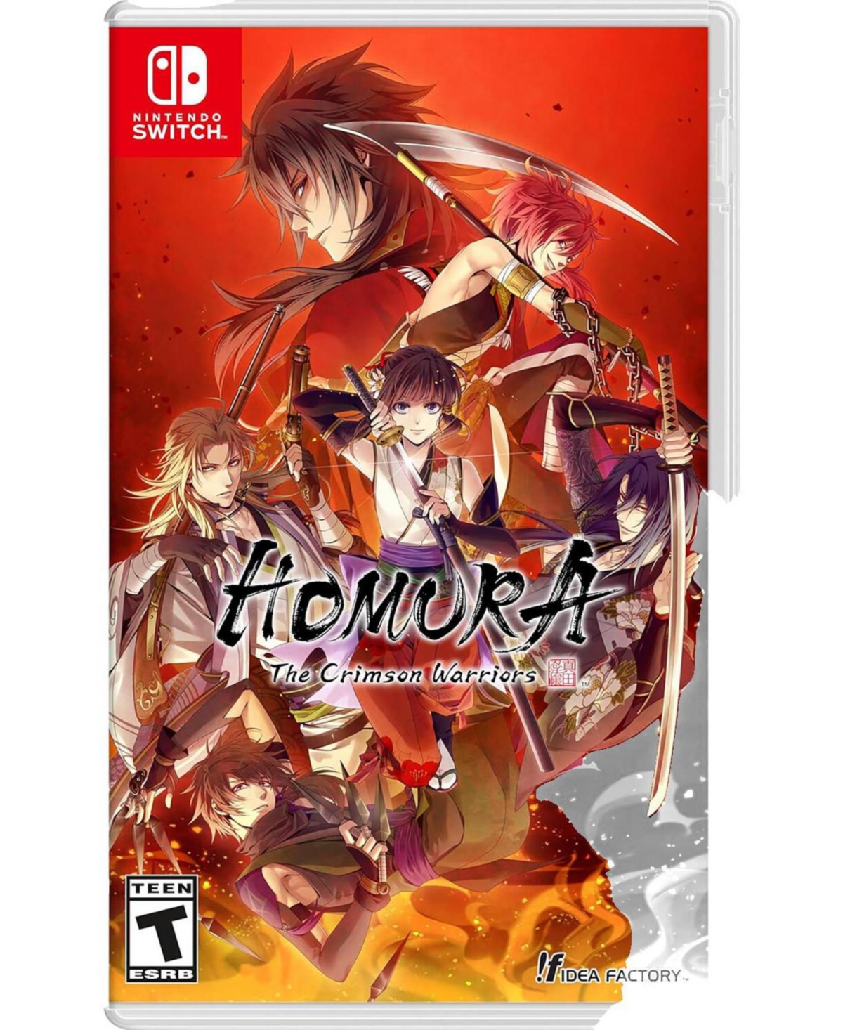 Idea Factory Homura: The Crimson Warriors Action-Adventure Rpg Nintendo Switch