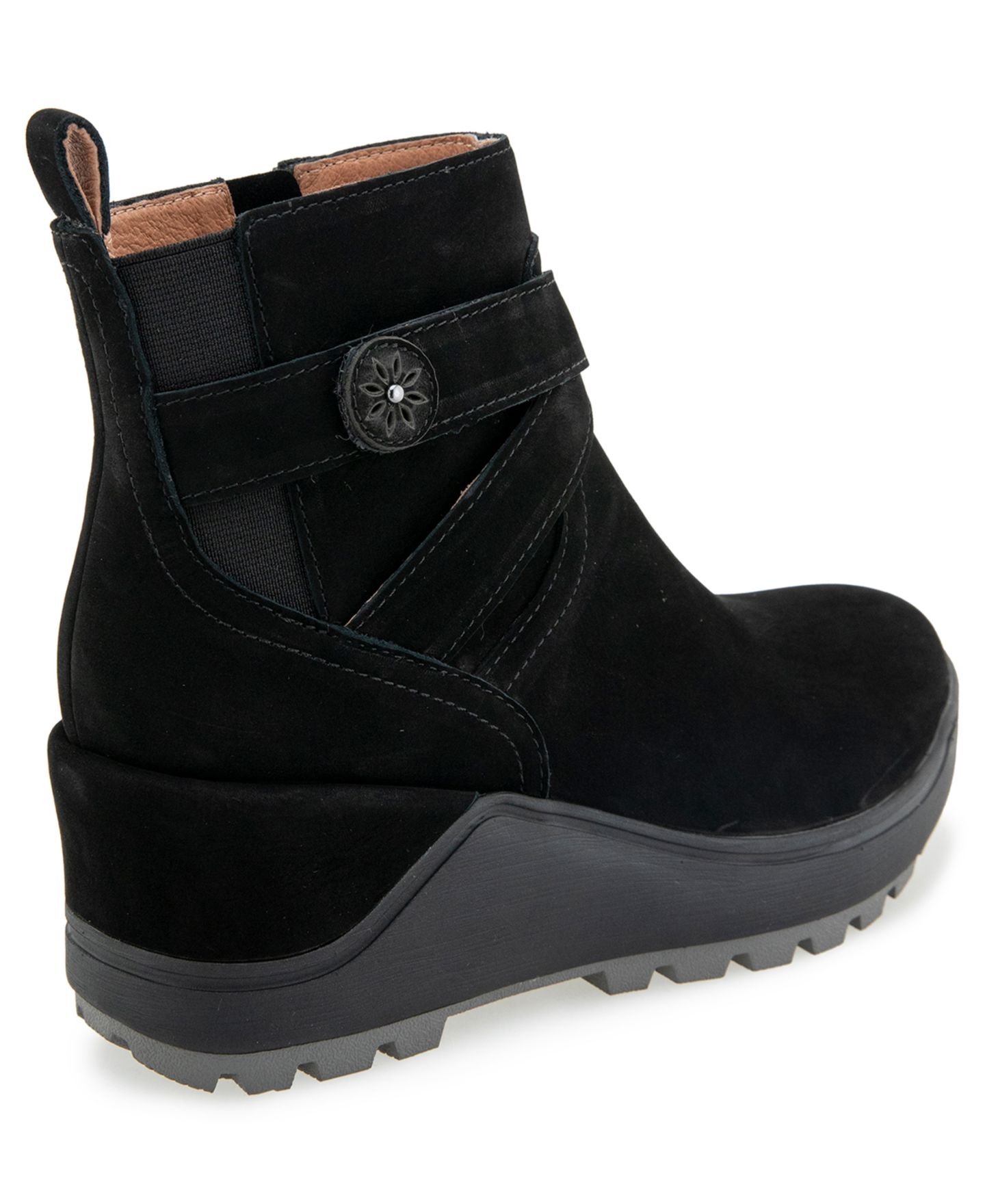 Женские ботинки Jambu Pattie Round Toe Ankle Booties, цвет: Чёрный — фото 3