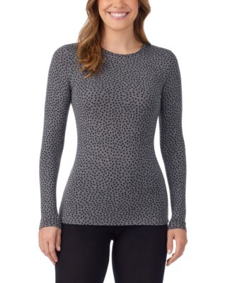 Women's Softwear with Stretch Long-Sleeve Crewneck Top
