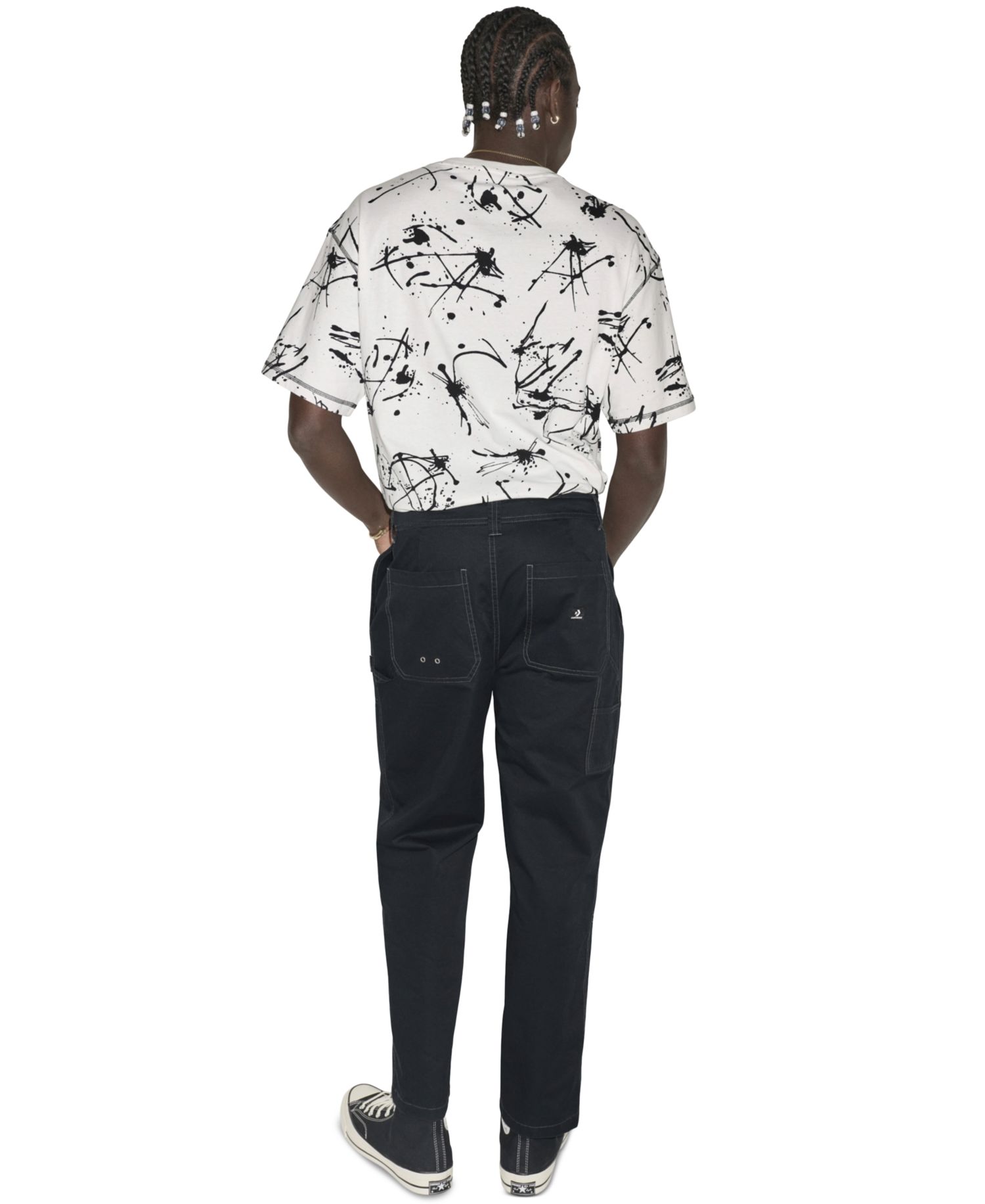 Men's Double Knee Regular-Fit Harbor Pants