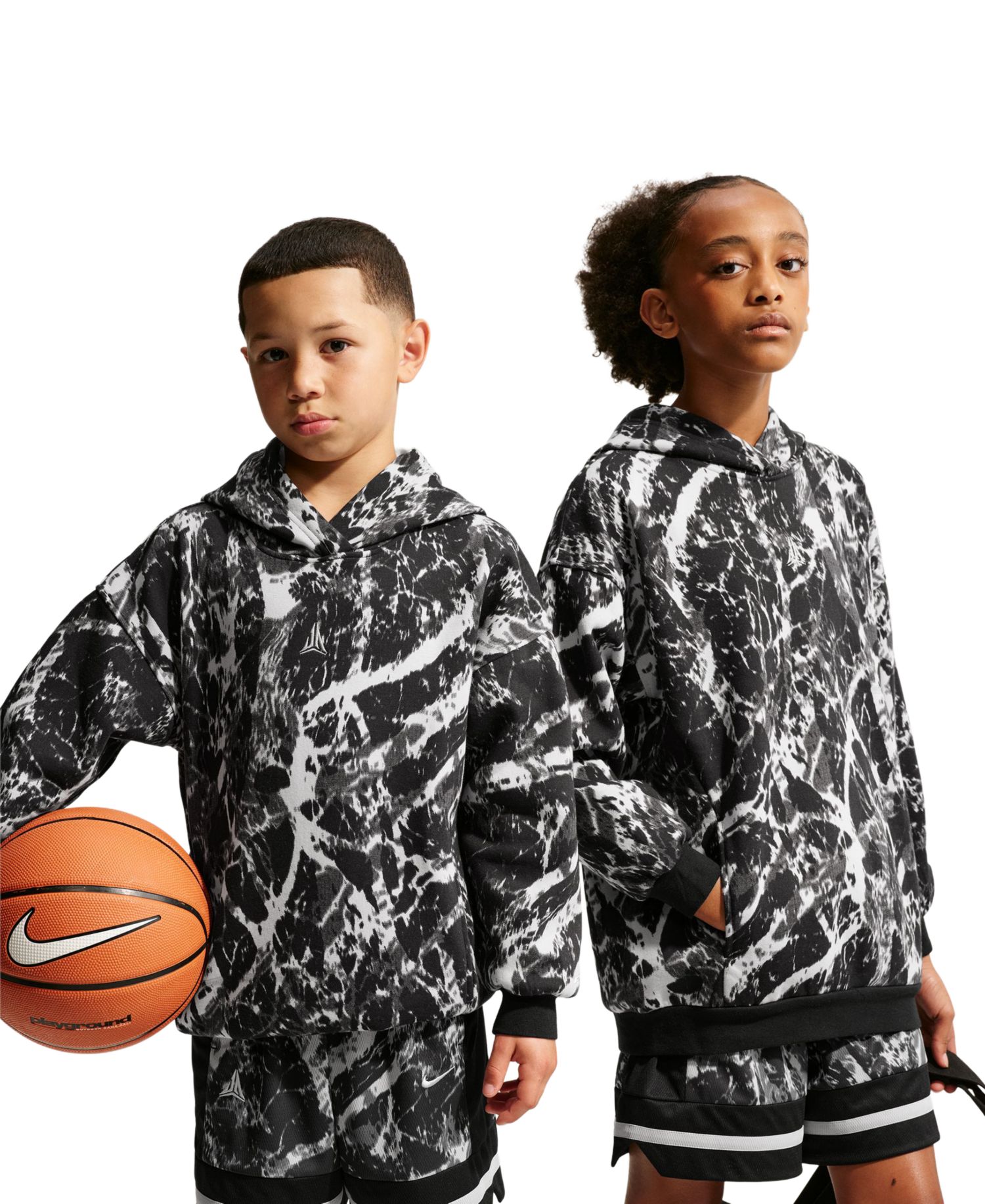 Ja Morant Boys' and Girls' 8-20 Club Fleece Oversized Basketball Hoodie
