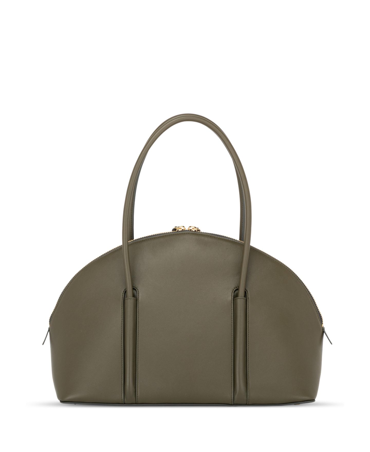 Женская сумка Aranyani Kiko Monogram Debossed Top-Handle, цвет: Глубокий тёмно-зелёный — фото 2