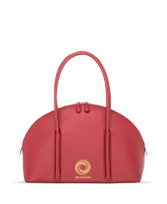 Kiko Monogram Debossed Top-Handle Bag