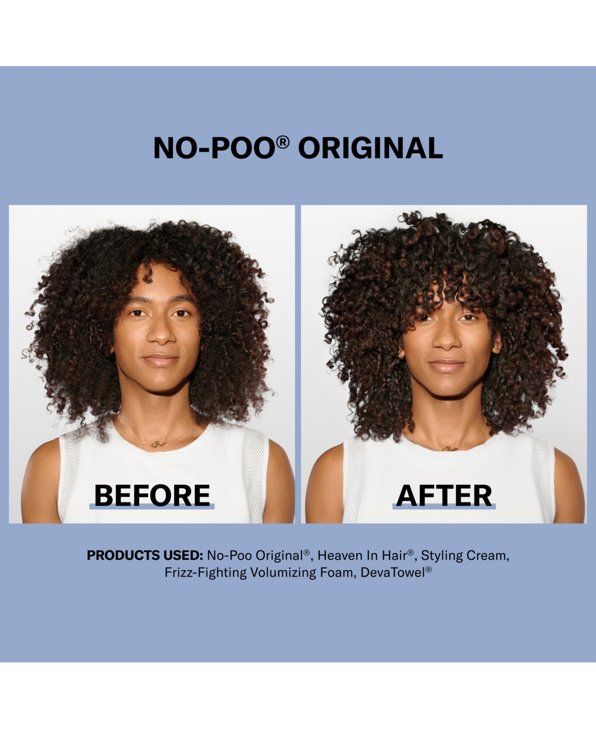 DevaCurl No-Poo Original Zero Lather Cleanser, 12 oz.