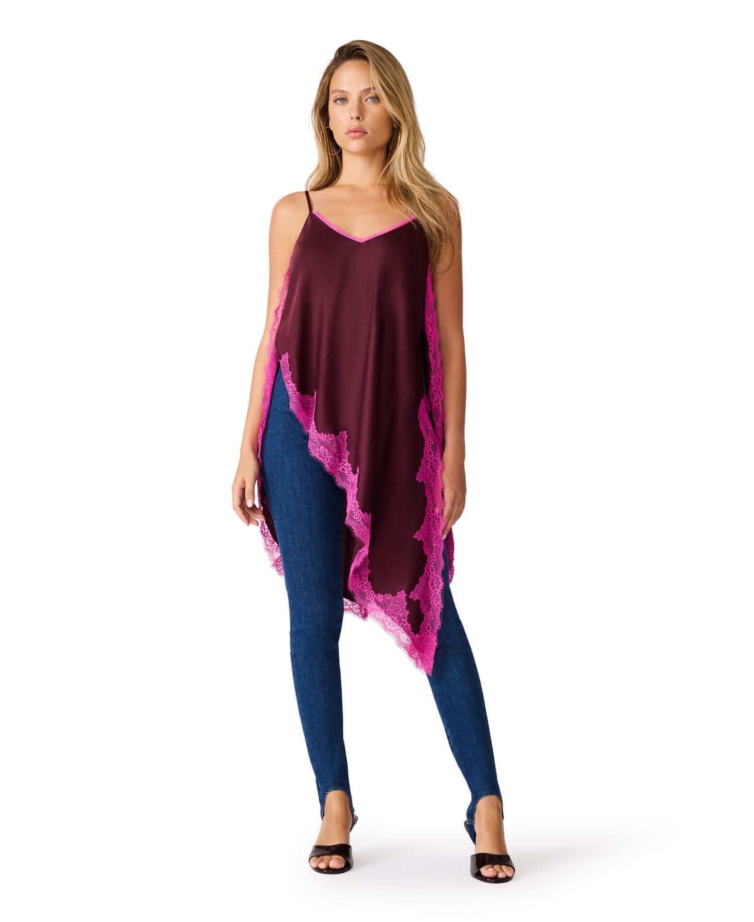 Women's Rockaway High-Waist Skinny Stirrup Denim Leggings