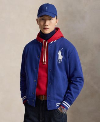 Men's Big Pony Fleece Baseball Jacket
