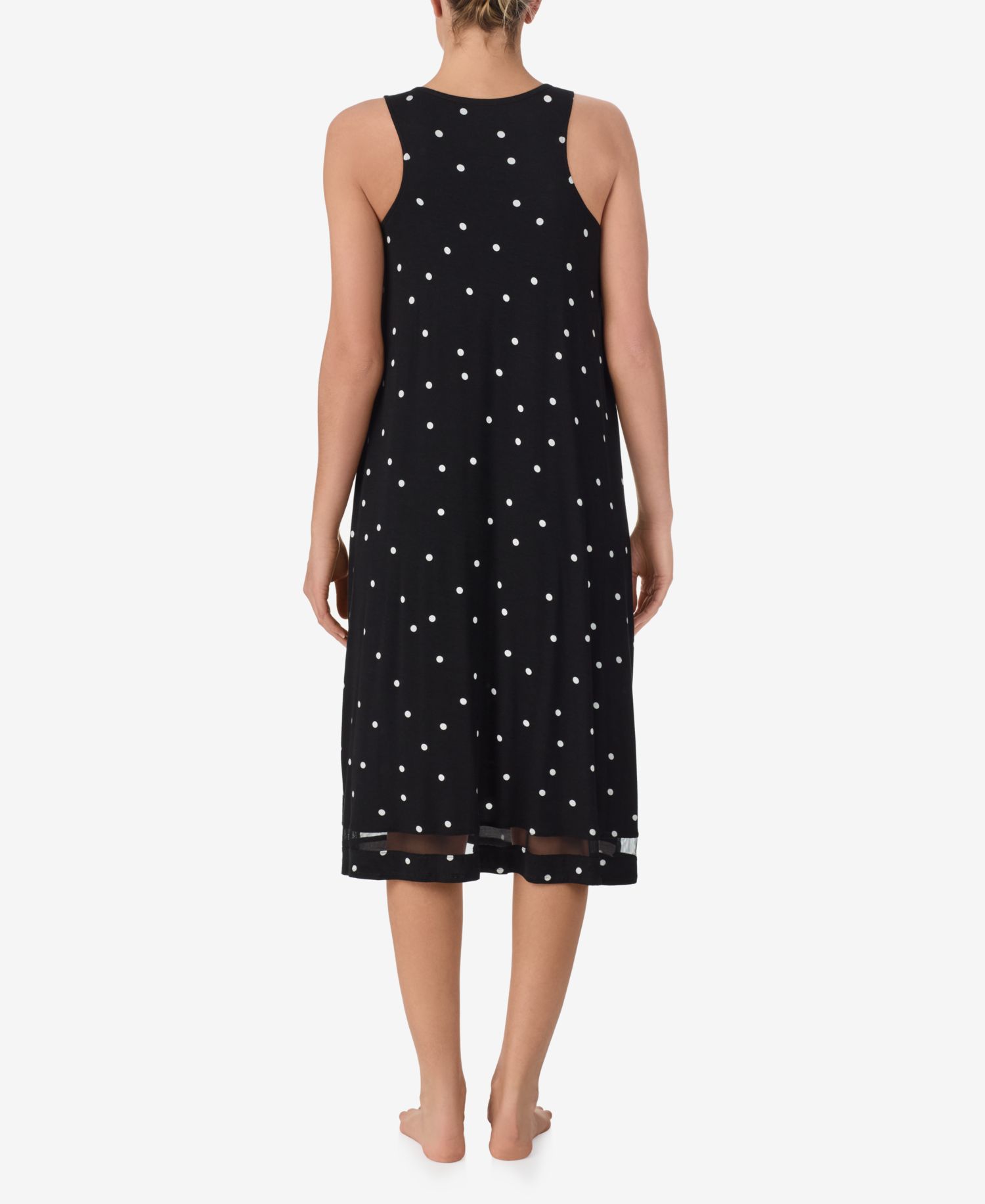 Women's Printed Sleeveless Night Gown