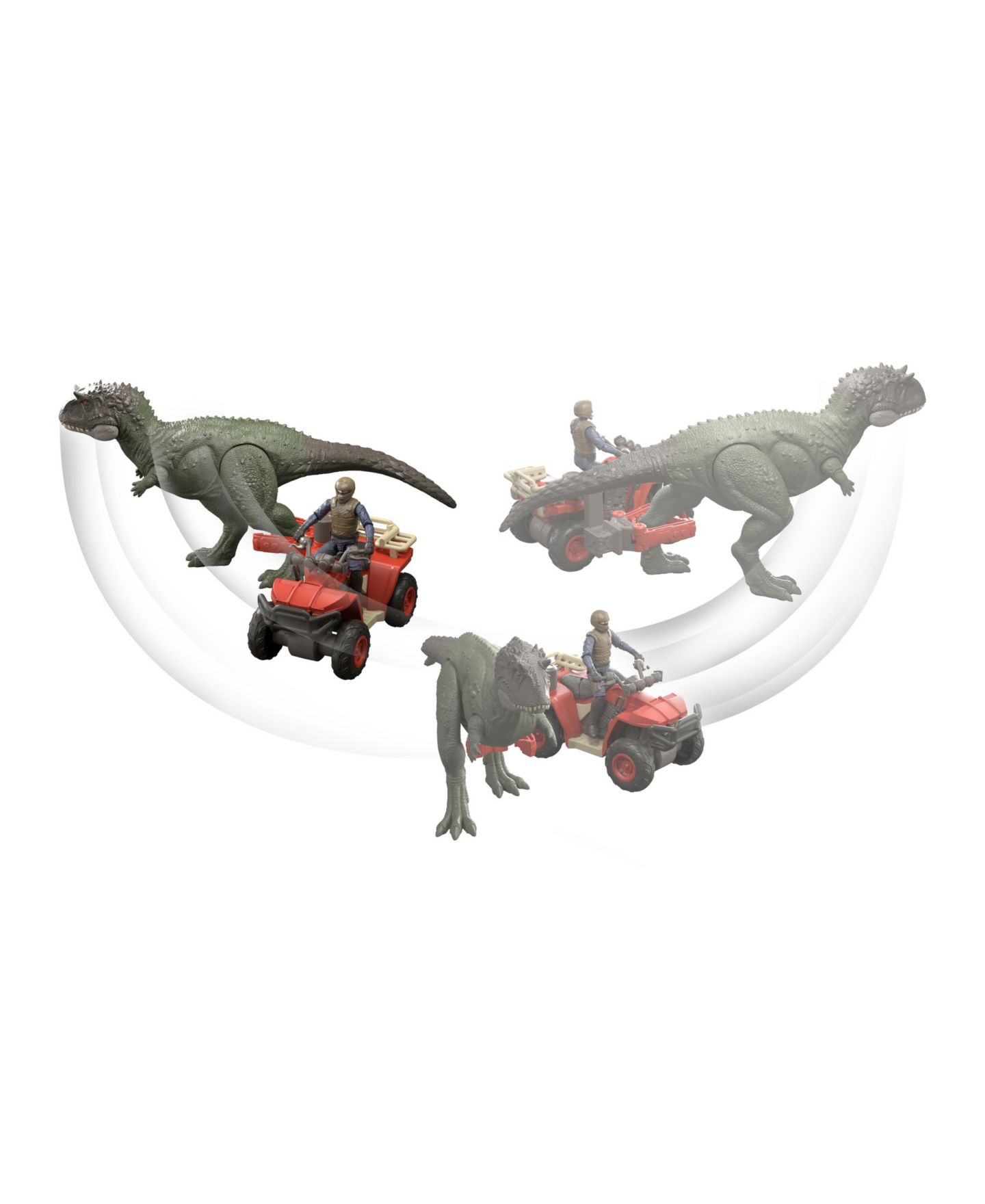 Детский игровой набор Jurassic World Ekrixinatorsaurus Capture Claw 3-Piece Playset, Ages 4+ — фото 6