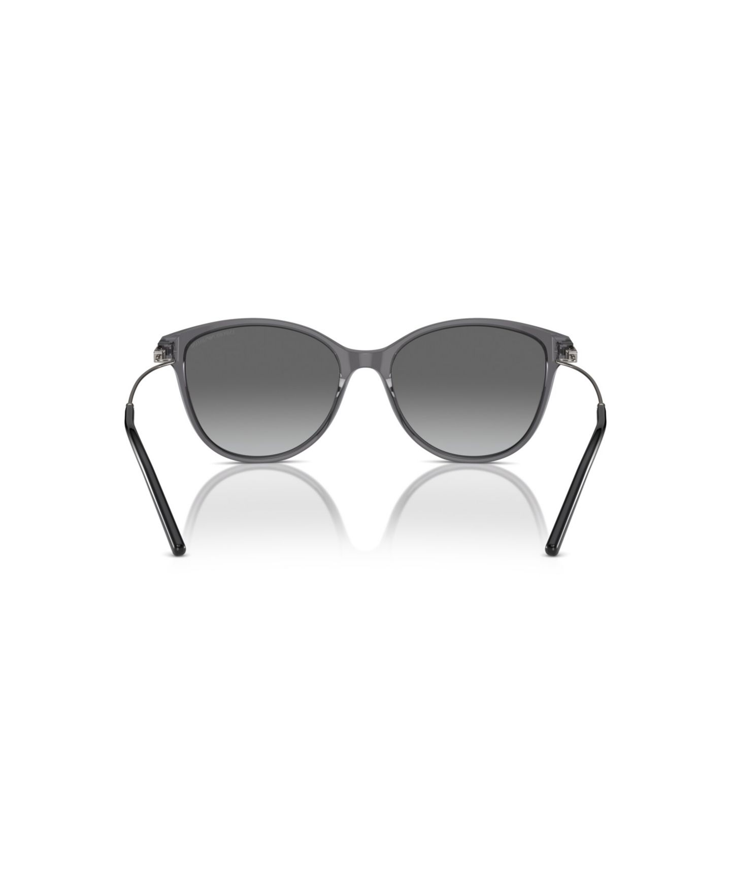 Женские солнцезащитные очки Emporio Armani Sunglasses, EA4220, цвет: Блестящий чёрный — фото 4