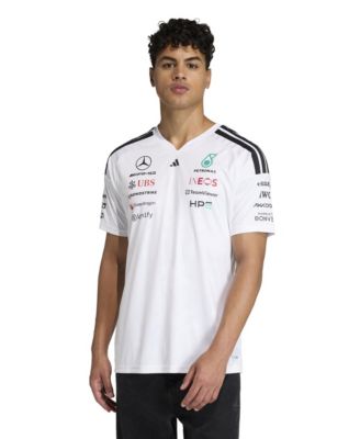 Men's White Mercedes-AMG Petronas F1 Team 2026 Driver Replica Jersey