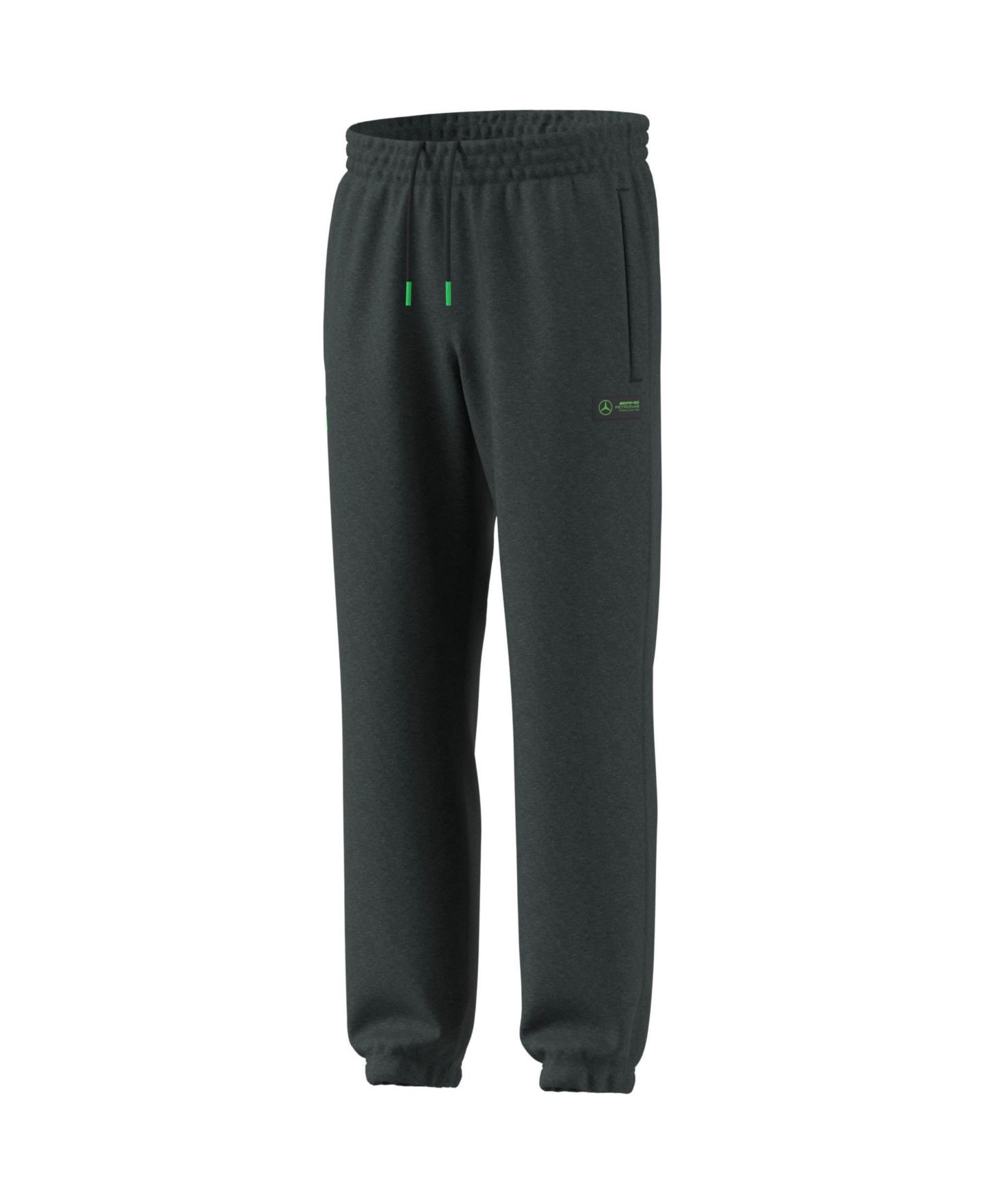 Мужские брюки adidas Graphite Mercedes-AMG Petronas F1 Team Premium Sweatpants — фото 2