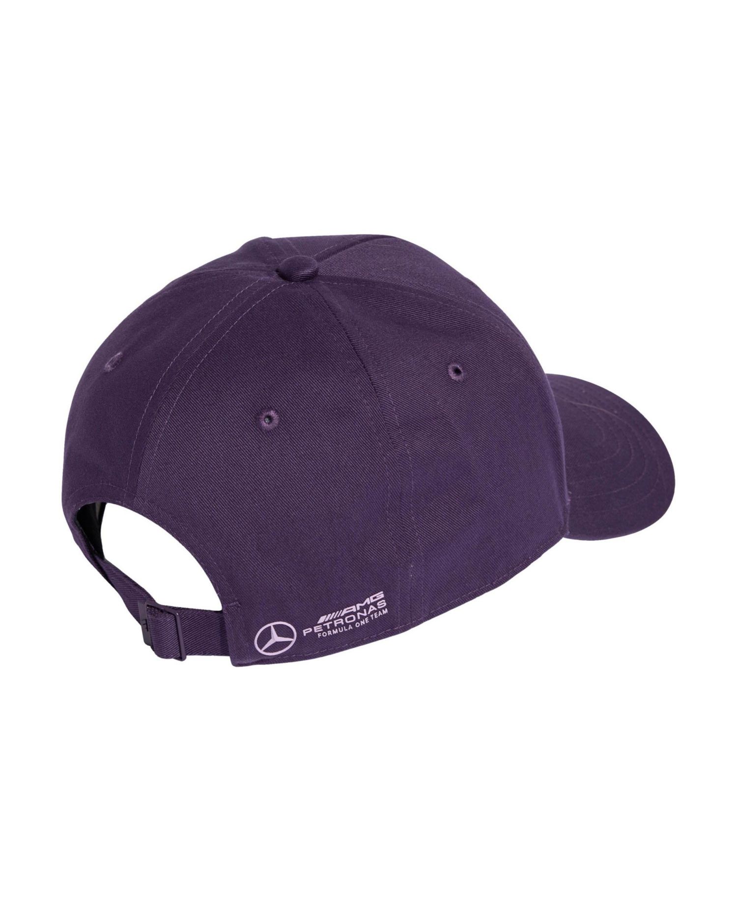 Big Boys and Girls Dark Purple Mercedes-AMG Petronas F1 Team Premium Woven Adjustable Hat