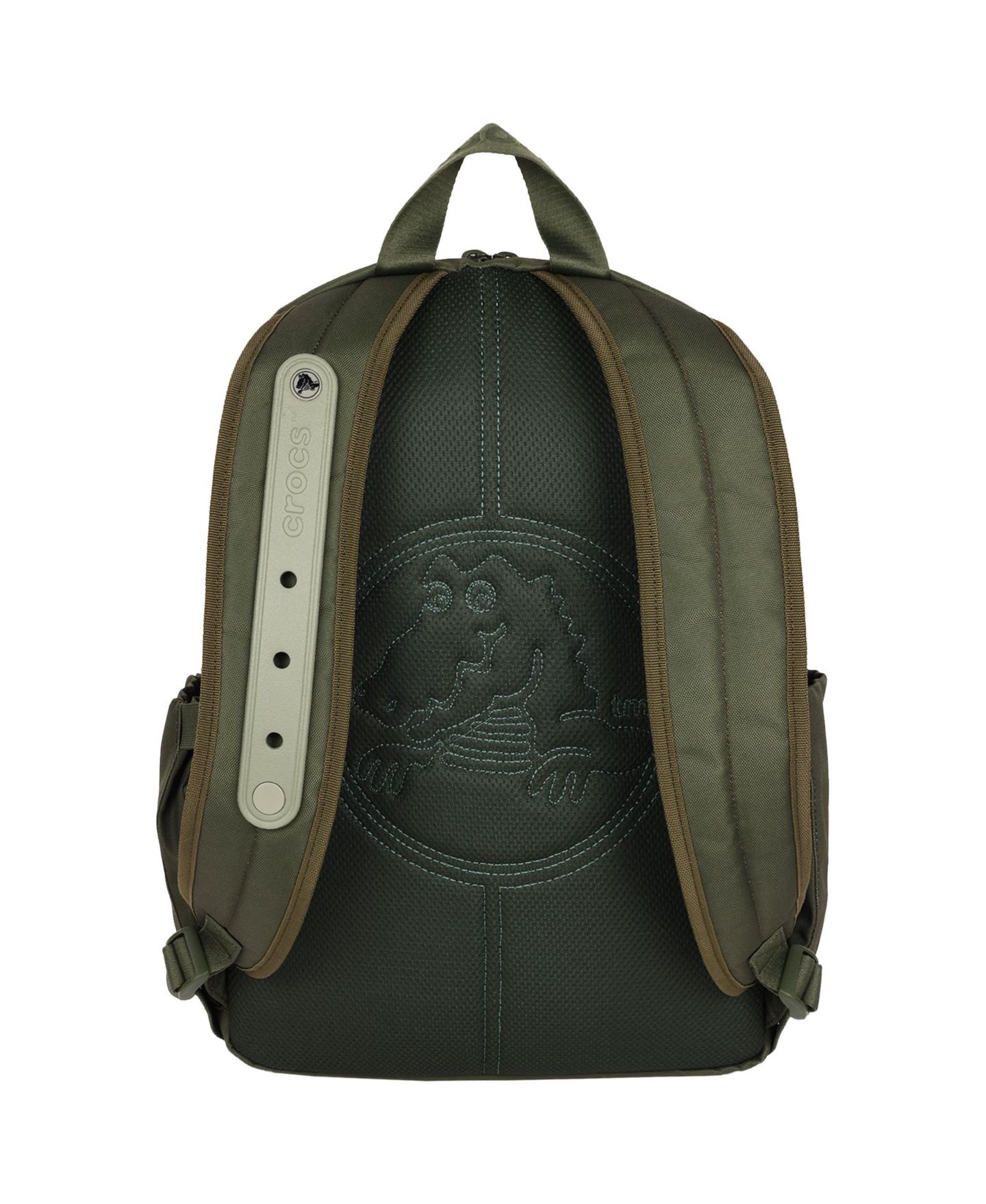 Рюкзак Crocs Lightweight with Molded Front Storage Pocket, цвет: Cargo — фото 4