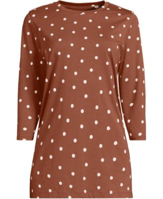 Women's 3/4 Sleeve Cotton Supima Tunic