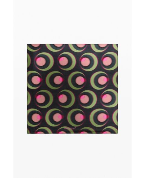 Женские аксессуары Desigual Square Printed Foulard, цвет: Разноцветный