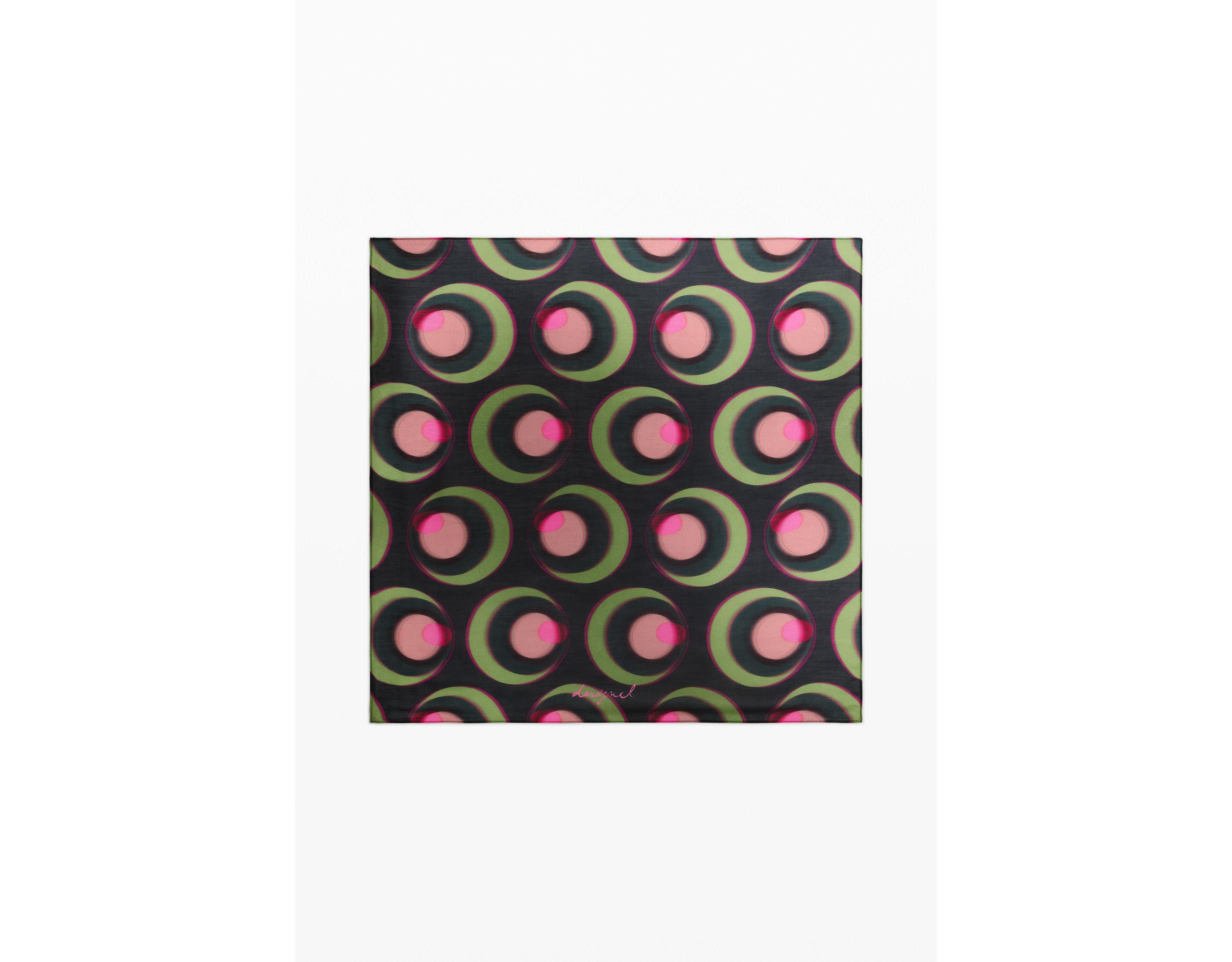 Desigual Women's Square Printed Foulard