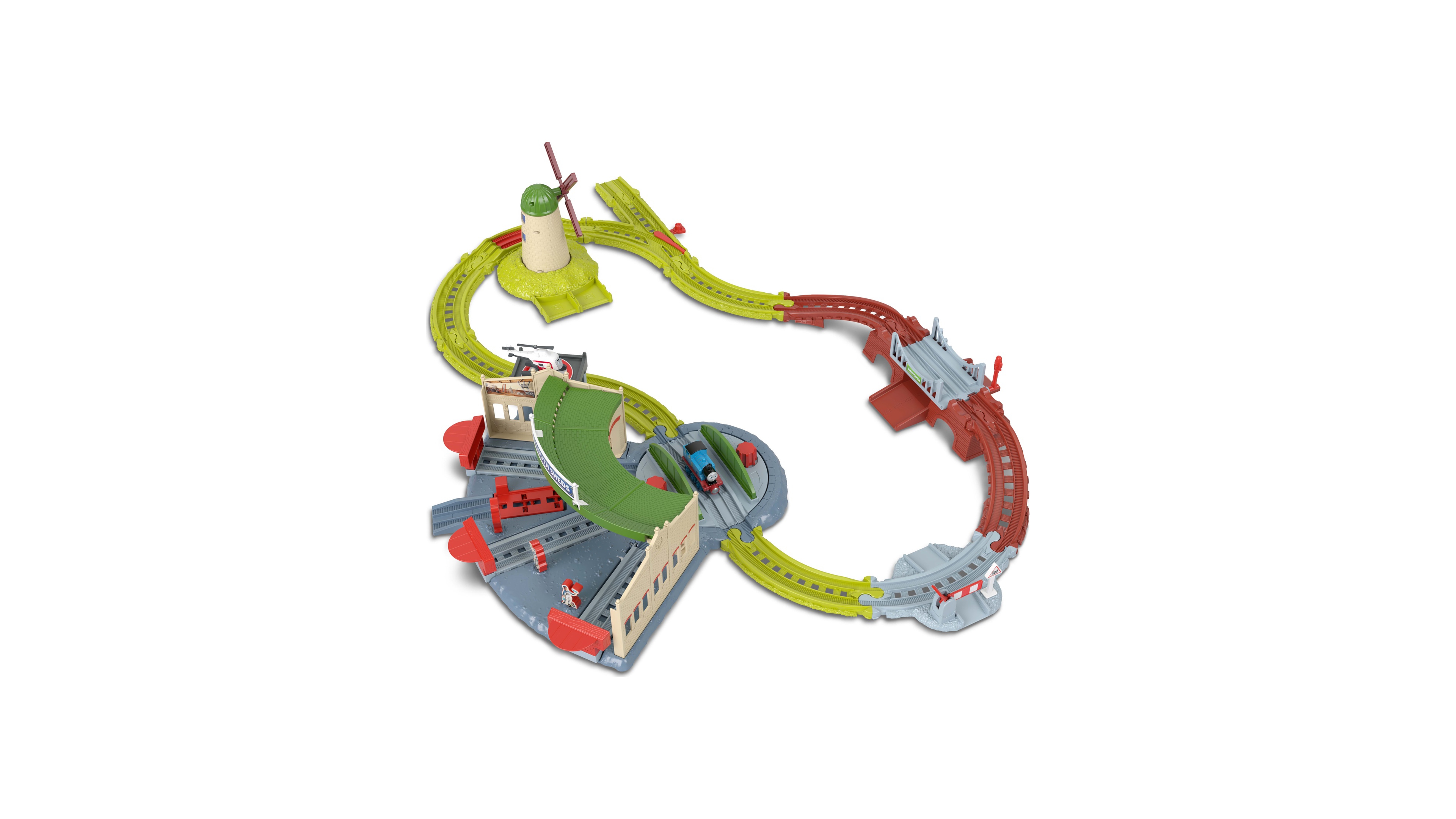 Thomas & Friends Explorin' Tidmouth Sheds Push-Along Train Set