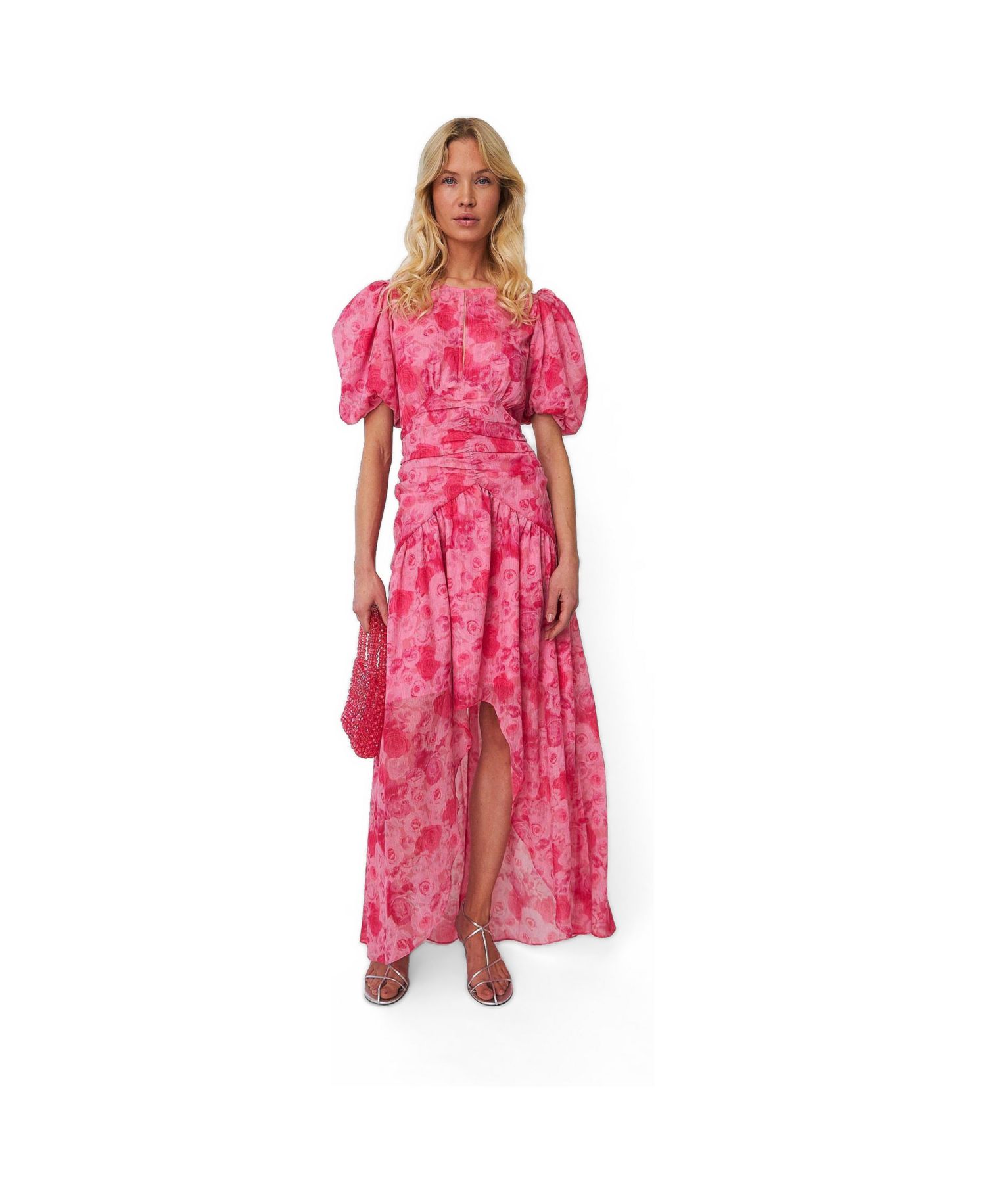 Women's Elaine Floral High-Low Maxi Dress