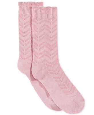 Charter Club - Women's Textured Cashmere-Blend Socks