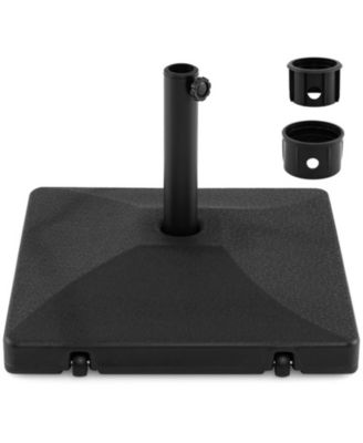 90 Lbs Fillable Heavy Duty Umbrella Base with 2 Wheels
