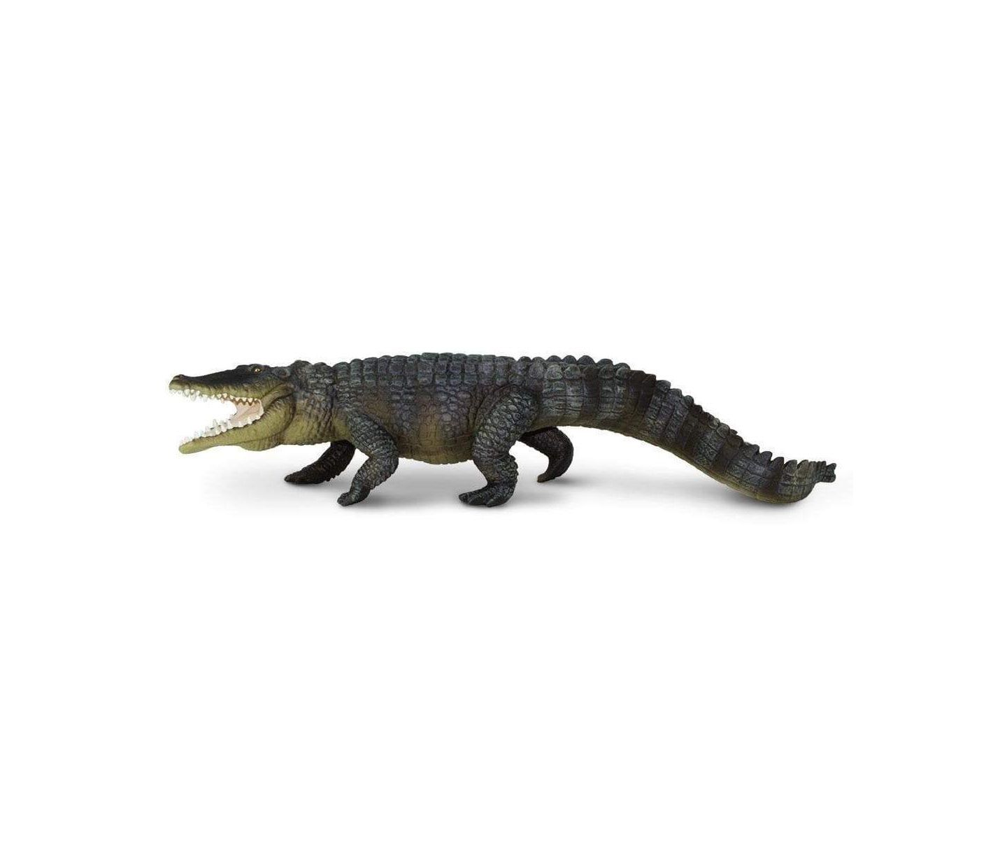 Детская фигурка Safari Ltd. Incredible Creatures Saltwater Crocodile 12"L x 2.5"W Hand-Painted Figurine, Ages 18 Months+, цвет: Open Miscellaneous — фото 3