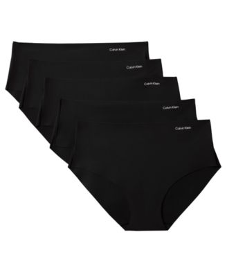 Invisibles Microfiber Stretch Seamless Hipster Panty, 5-Pack, QD5419