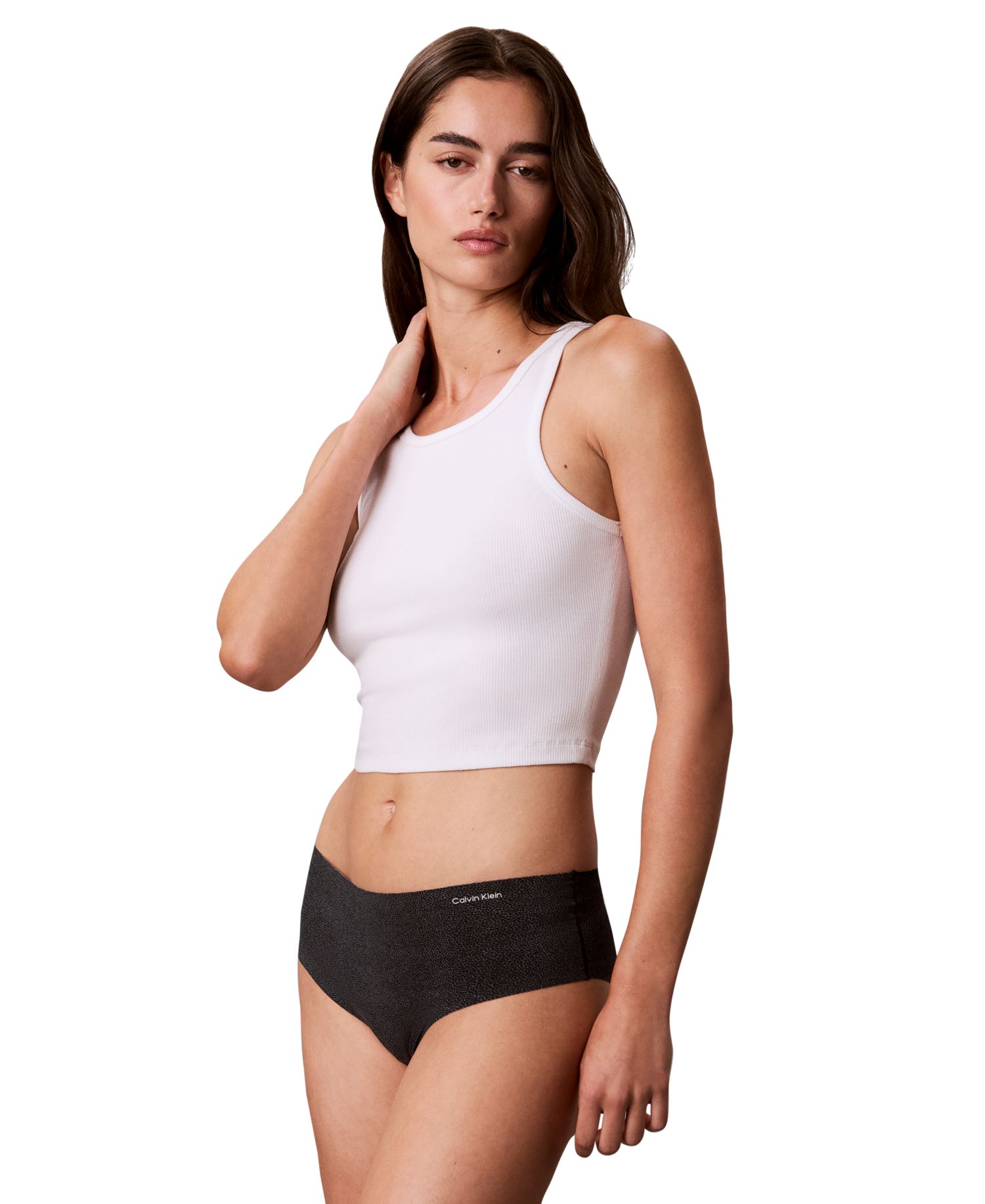 Women's Invisibles Seamless Microfiber Stretch Hipster Panty, QD5414