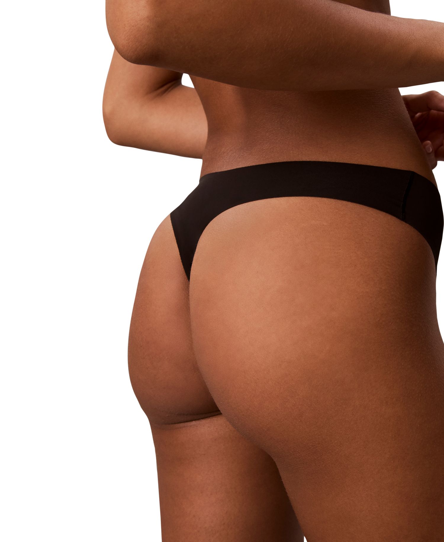 Women's Invisibles Seamless Microfiber Tag-Free Thong, 3-Pack, QD5416