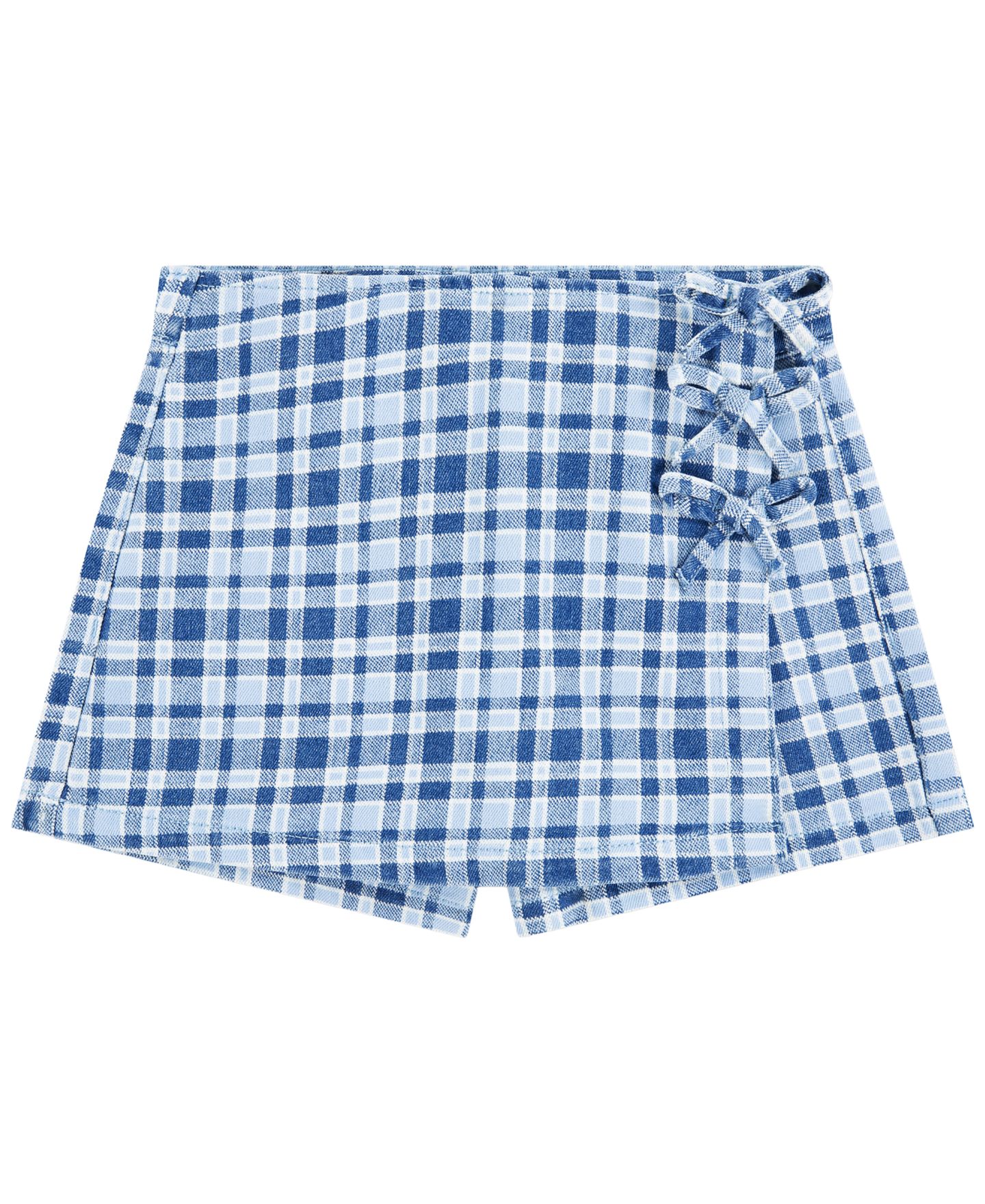 Юбка-шорты Levi's Plaid Skort With Bows для девочек, цвет: Drew Me In — фото 1