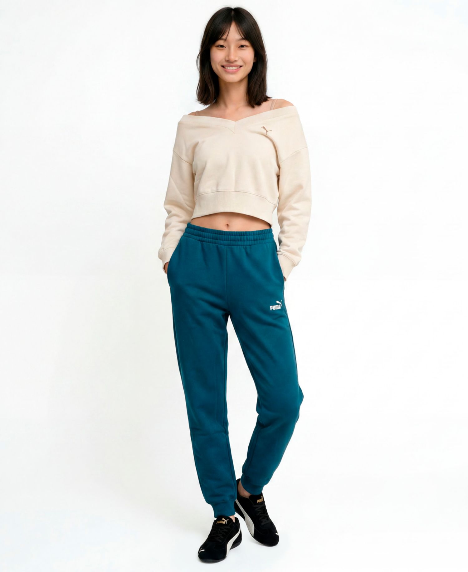 Women's ESS No. 1 Logo Fleece Relaxed-Fit Pull-On Sweatpants