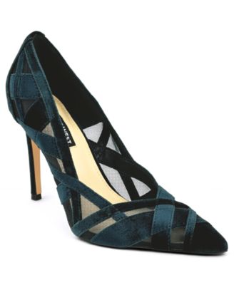Women's Farella Sheer Lattice Stiletto Pumps