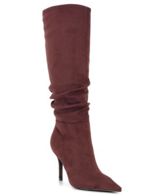 Women's Giorah Tall Wide Calf Slouch Stiletto Dress Boots