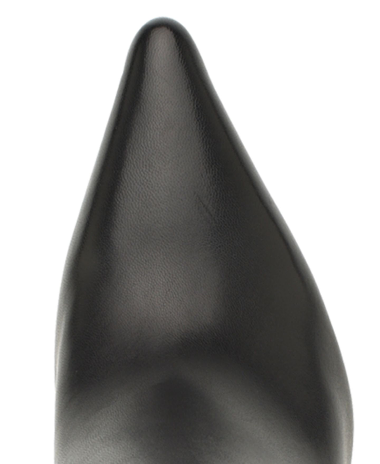 Женские ботинки Nine West Korin Tall Pointed Toe Stiletto Dress Boots, Regular & Wide Calf, цвет: Чёрный кожаный — фото 4