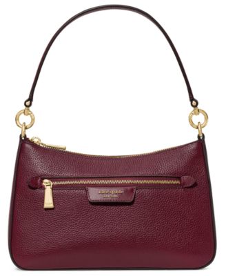 Hudson Small Pebbled Leather Convertible Shoulder Bag