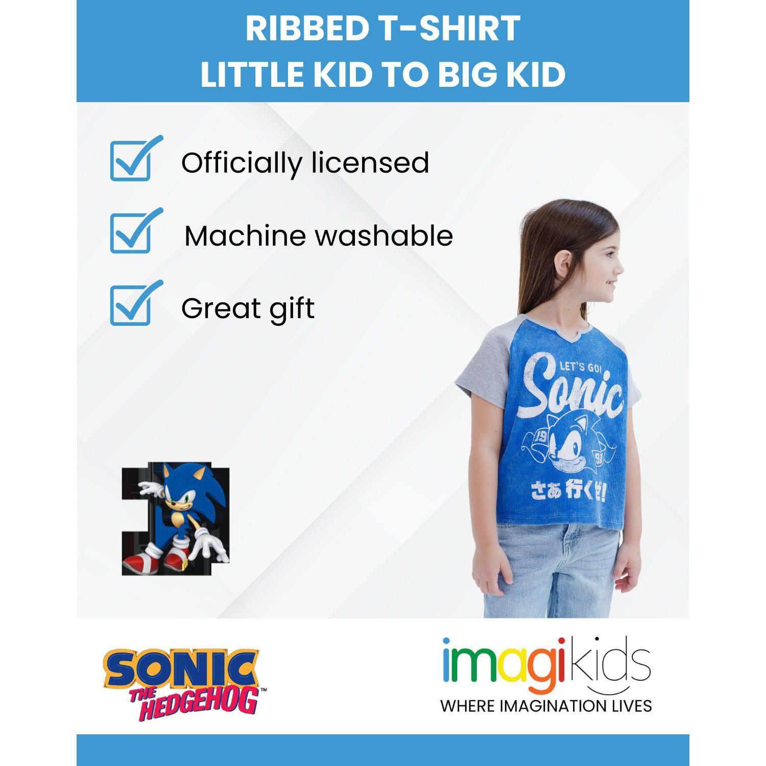 Little Girls 4-16 Short Sleeve T-Shirt