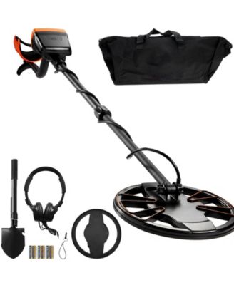 Metal Detector for Adults Kids 10in Waterproof Coil LCD 7 Modes 41in-52in Stem 10in Depth