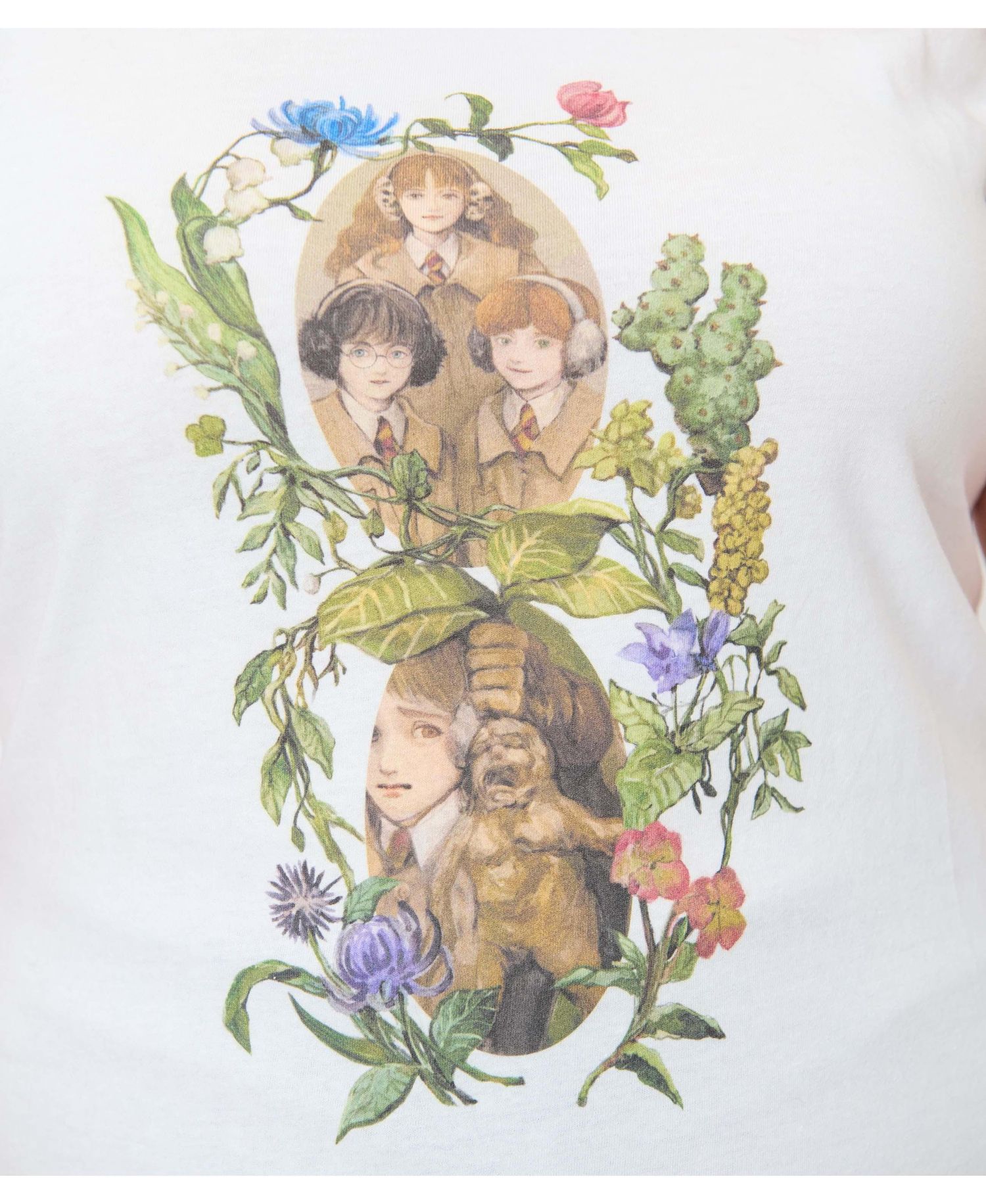 Plus Size Harry Potter Ringer Graphic Tee