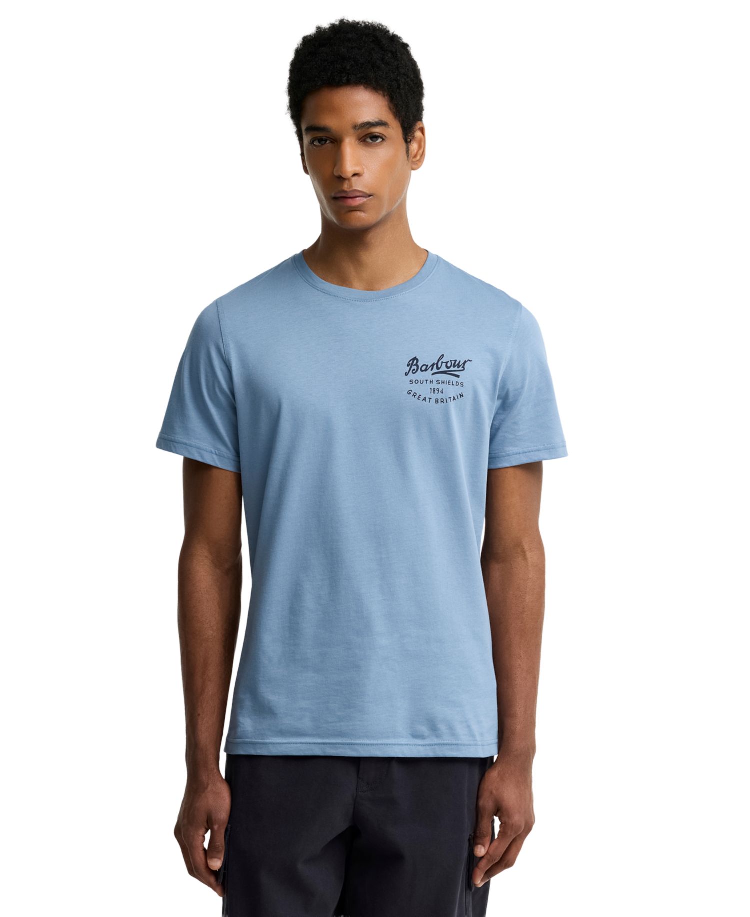 Men's Crewneck Script Logo T-Shirt