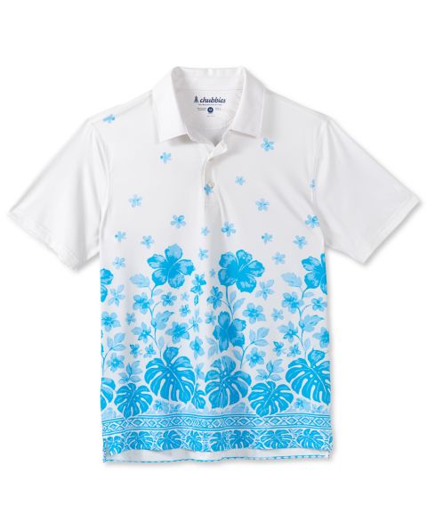 Мужское поло Chubbies Tablewear Regular-Fit Polo Shirt, цвет: Молочный белый