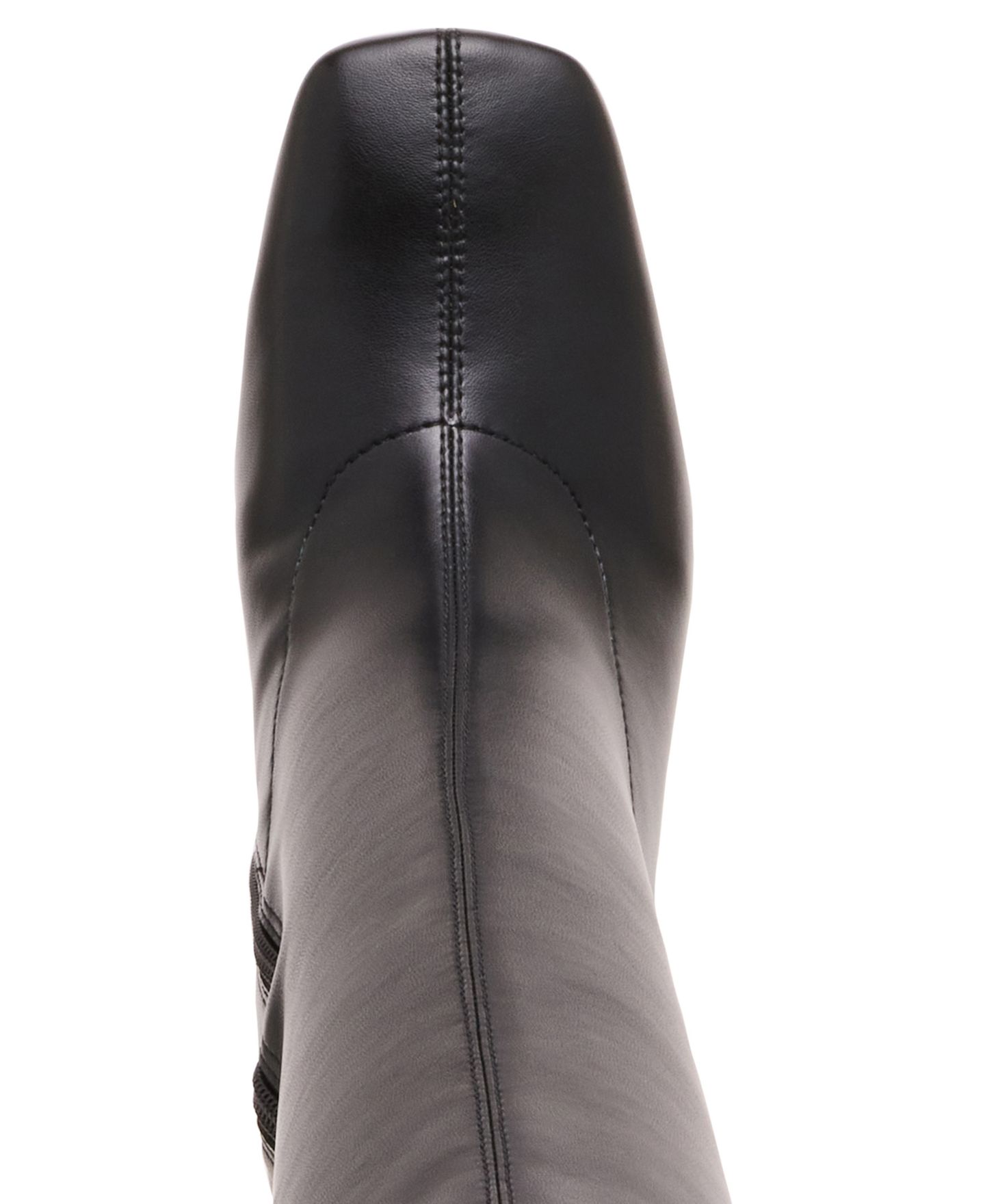Женские ботинки Madden Girl Camilla Square Toe Over-the-Knee Dress Boots, цвет: Чёрный — фото 4