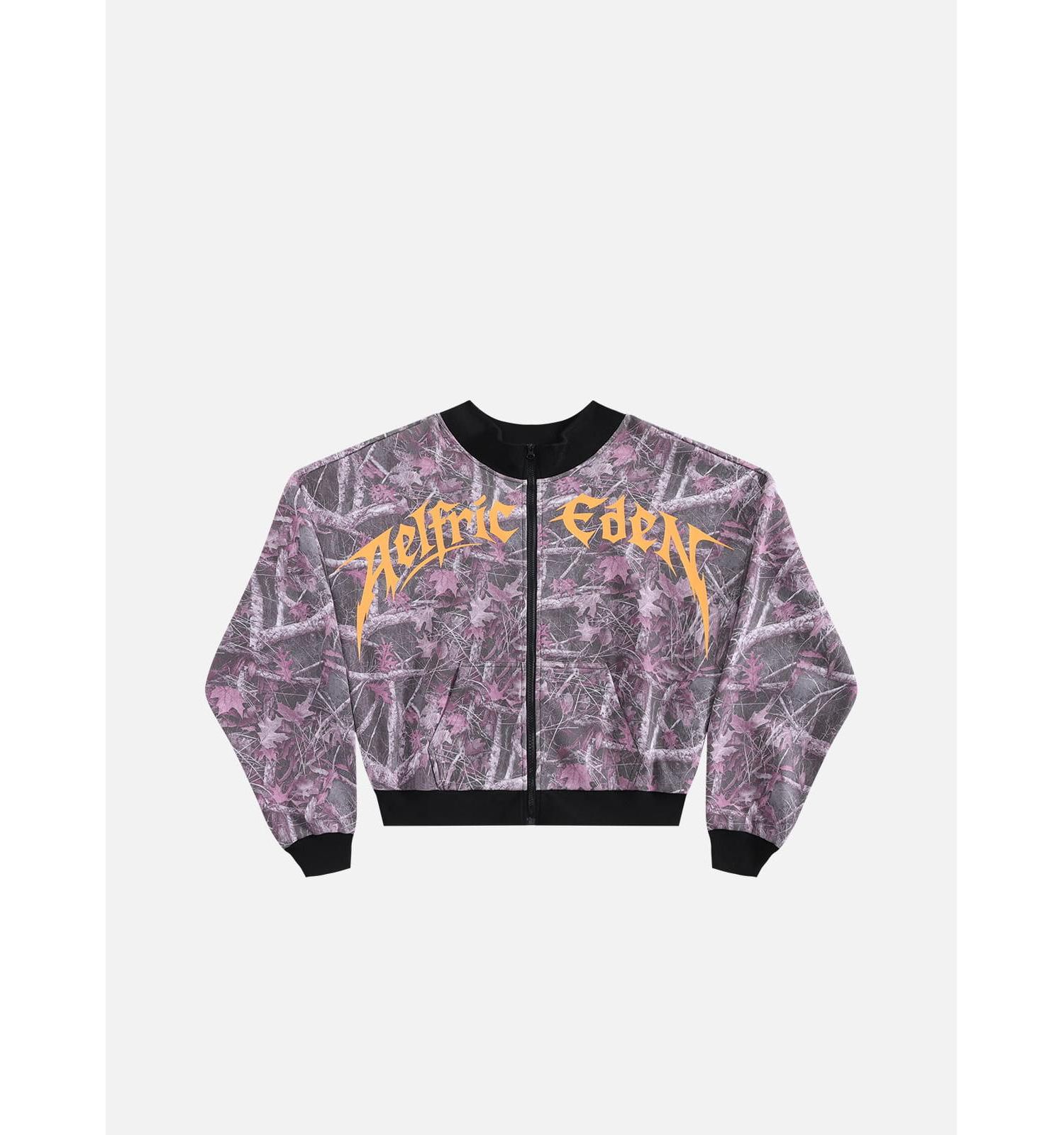 Men's A Boxy Camo Zip Up sweatshirt