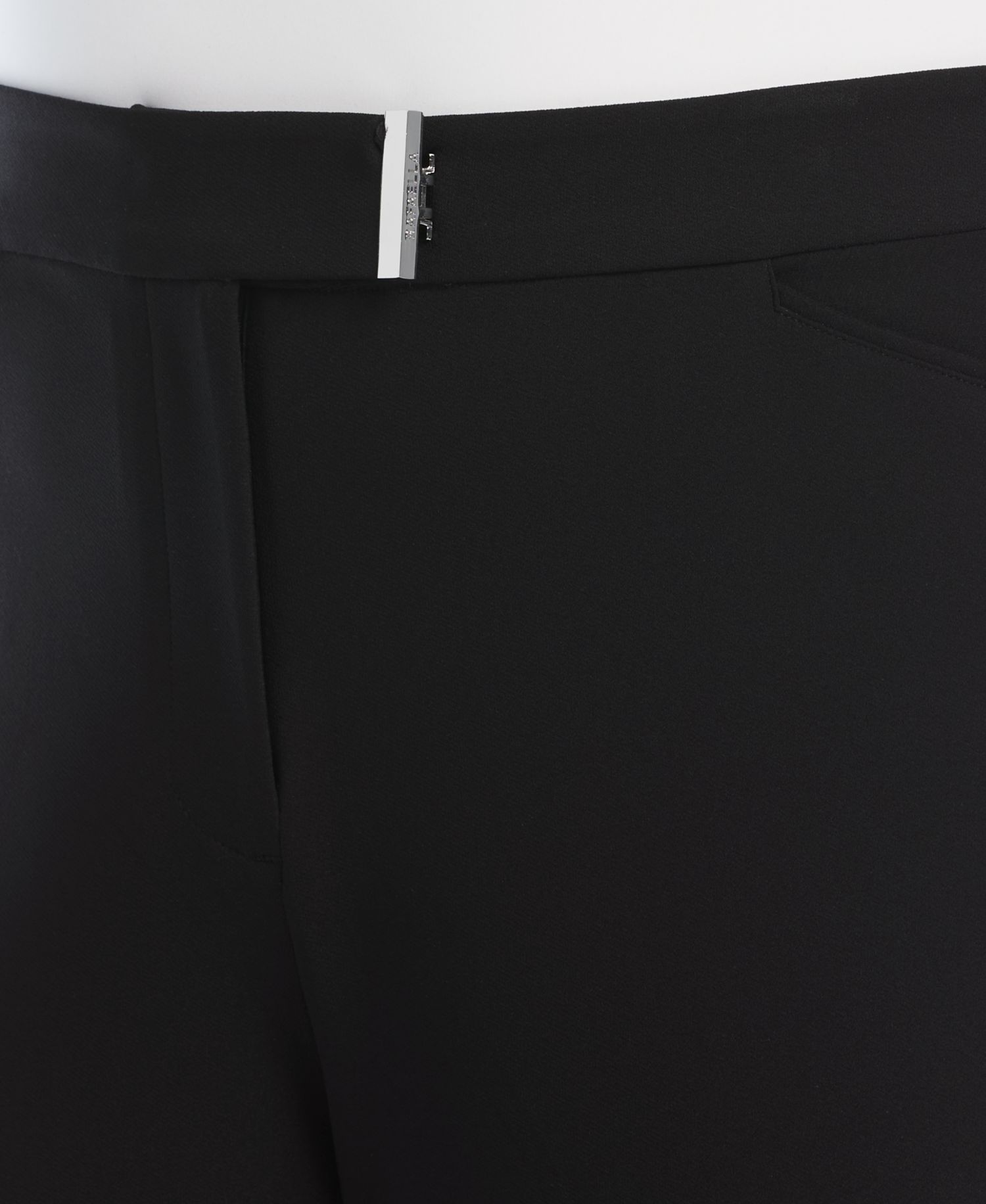 Plus Size Ankle Straight Pants