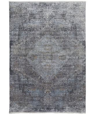 Sarrant R3963 Charcoal 6'7" x 9'10" Area Rug