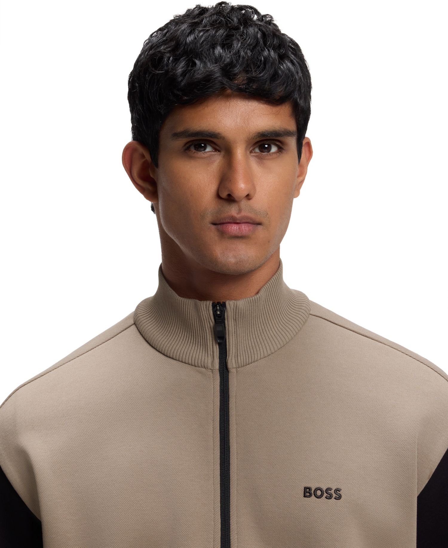 BOSS by Men's Cotton-Blend Regular-Fit Sweatshirt