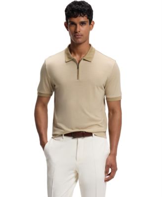 BOSS by Men's Wool Regular-Fit Polo Shirt